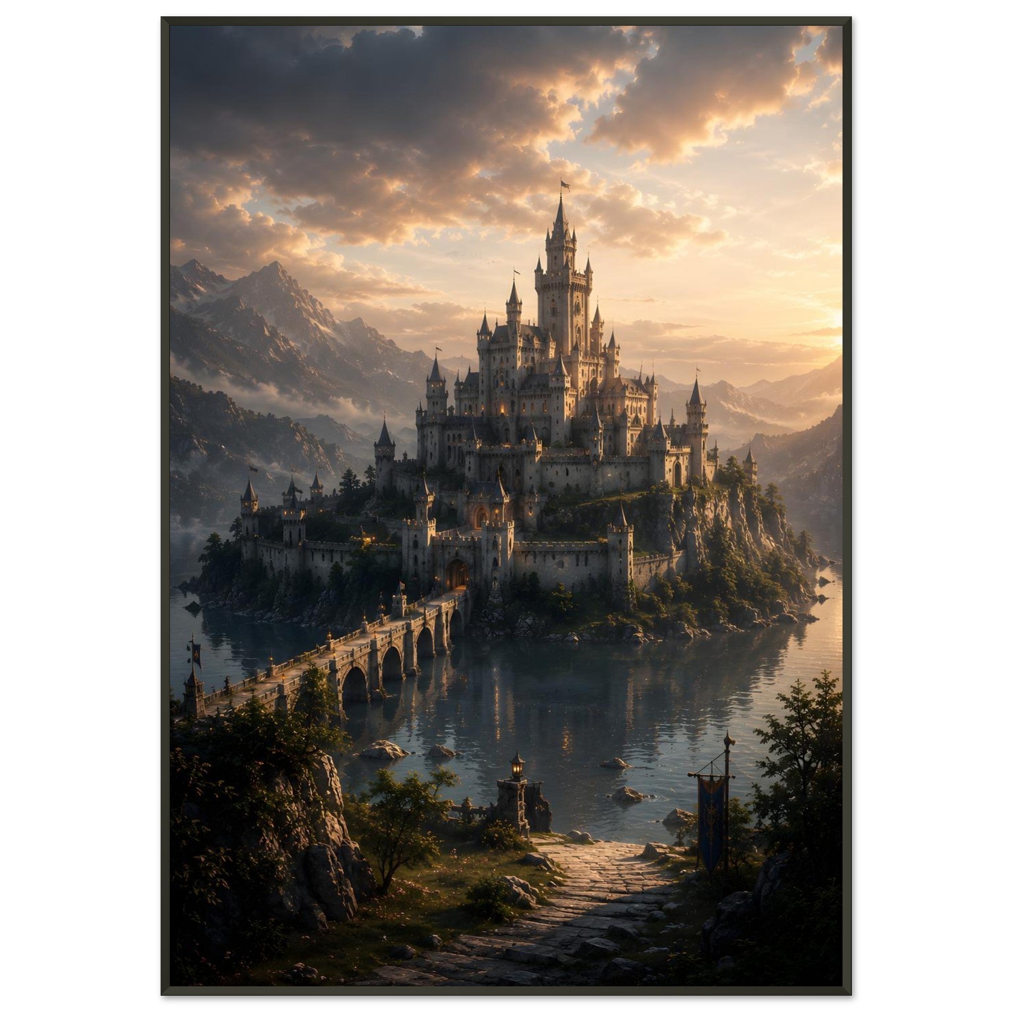 Realms & Castles dark fantasy art collection