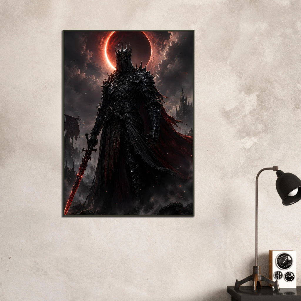 Lord of the Blood Moon premium framed poster display