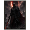 Lord of the Blood Moon dark fantasy wall art close-up
